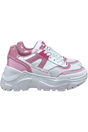 VERSACE Schoenen, Dames, Roze, 41 EU, Sneakers