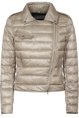 HERNO Jassen, Dames, Bruin, XS, Nylon, Bomberjack