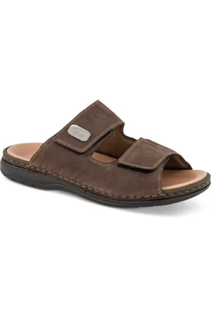 Rieker Schoenen, Heren, Bruin, 41 EU, Leer, Comfortabele Sandaal