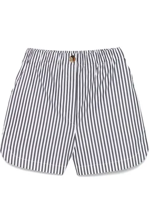Sportmax Korte broeken, Dames, Zwart, XS, Zwarte Shorts met Elastische Tailleband en Zakken