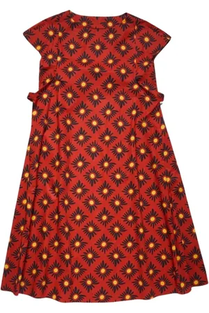 Aspesi Kleedjes, Dames, Rood, M, Midi Jurk