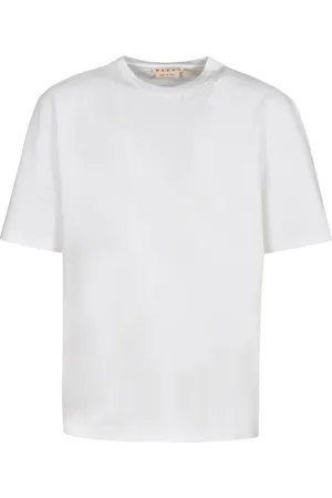 Marni Tops, Heren, Wit, M, Stijlvolle T-shirts en Polos