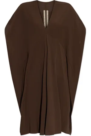 Rick Owens Kleedjes, Dames, Bruin, S, SL Tommykite V Jurk