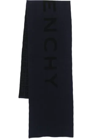 Givenchy Accessoires, Dames, Grijs, ONE Size, Wol, Double Face Sjaal