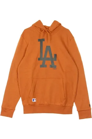 New Era Sweatshirts & Hoodies, Heren, Oranje, S, Seizoensgebonden Teamlogo Hoody Heren Hoodie