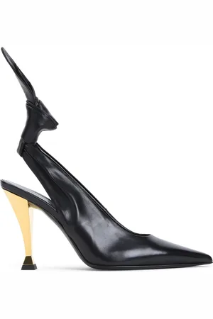 Givenchy Schoenen, Dames, Zwart, 36 EU, Leer, Beauw Slingback Pumps