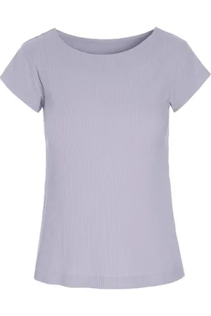 Bitte Kai Rand Tops, Dames, Paars, S, Katoen, T-Shirts