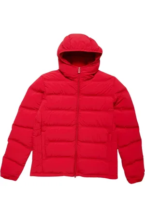 Aspesi Jassen, Heren, Rood, L, Stretchy Elastic Down Jacket