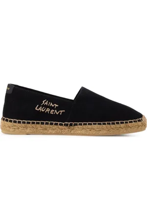 Saint Laurent Schoenen, Dames, Zwart, 36 EU, Espadrilles