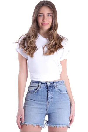 haikure Korte broeken, Dames, Blauw, W27, Denim, Denim Shorts