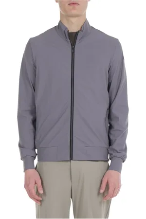 RRD Jassen, Heren, Paars, S, Cardigan met rits van neopreen