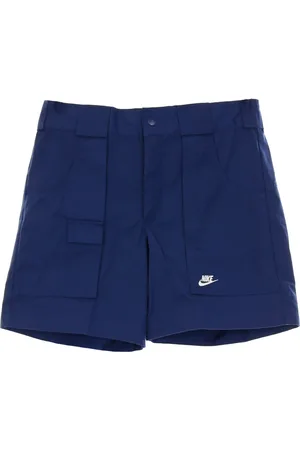 Nike Korte broeken, Heren, Blauw, XS, Katoen, Sportswear Reissue Woven Shorts