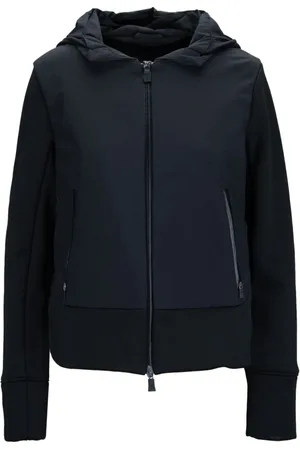 HERNO Sweatshirts & Hoodies, Dames, Zwart, S, Katoen, Jc 002Dl 9300 Jas