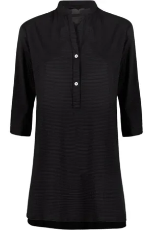 RRD Blouses & Shirts, Dames, Zwart, M, Stijlvolle Blouse
