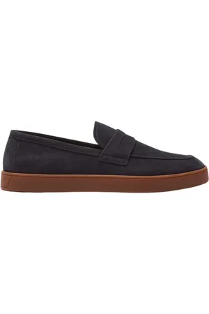 Scarosso Schoenen, Heren, Blauw, 45 EU, Leer, Carlos Sneakers