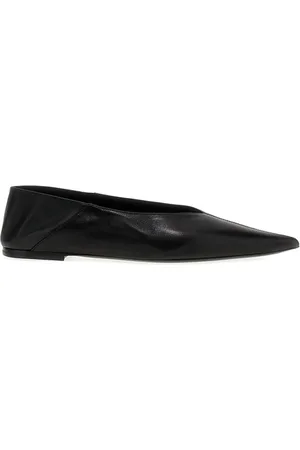 Saint Laurent Schoenen, Dames, Zwart, 36 EU, Leer, Carolyn Ballerina`s