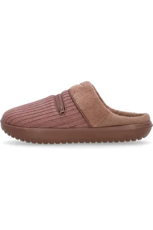 Nike Schoenen, Dames, Roze, 40 1/2 EU, Fleece Mule met geborduurd voorpand