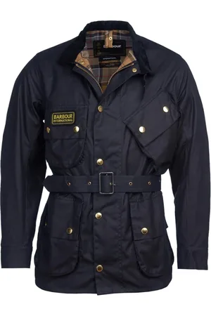 Barbour Jassen, Heren, Blauw, 3Xl, Katoen, International Original Jacket