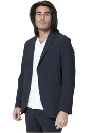 RRD Jassen, Heren, Blauw, M, Technische Blazer van Stof