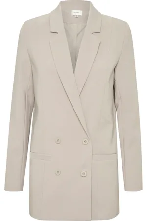 Gestuz Jassen, Dames, , M, Polyester, Double-Breasted Blazer