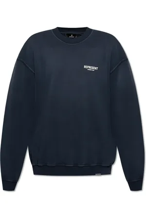 Represent Sweatshirts & Hoodies, Heren, Blauw, S, Katoen, Club Shorts Sweatshirt