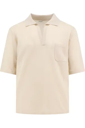 Saint Laurent Tops, Heren, , L, Wol, Cassandre Polo