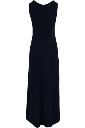 Aspesi Kleedjes, Dames, Blauw, S, Maxi-jurk
