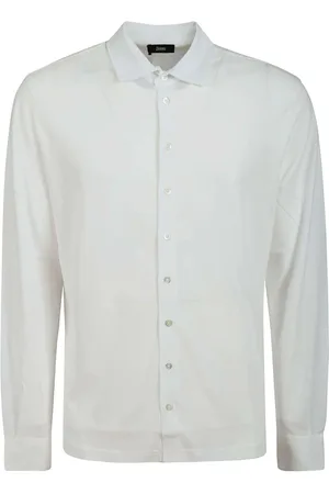 HERNO Overhemden, Heren, , L, Katoen, Camicia Shirt