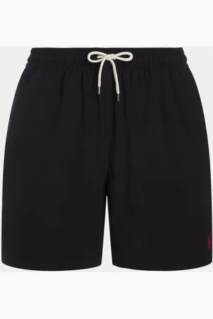 Ralph Lauren Korte broeken, Heren, Zwart, XL, Polyester, Zwemshorts