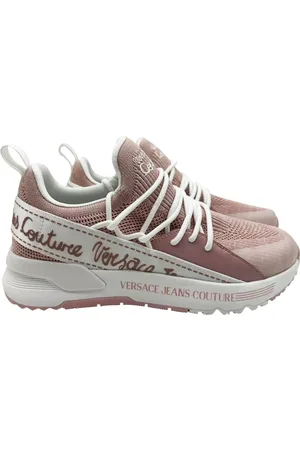 VERSACE Schoenen, Dames, Roze, 38 EU, Sneakers