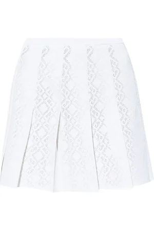 Givenchy Rokken, Dames, Wit, M, Katoen, Korte Rok