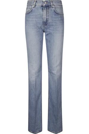 haikure Jeans, Dames, Blauw, W25, Katoen, Flora Mediterranean Slim-fit Jeans