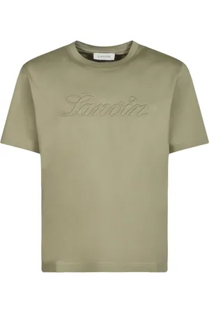 Lanvin Tops, Heren, Groen, M, Stijlvolle T-shirts en Polos
