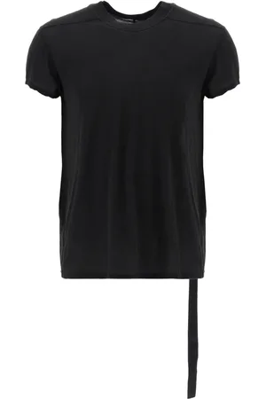 Rick Owens Tops, Heren, Zwart, S, Katoen, Jumbo T-Shirt