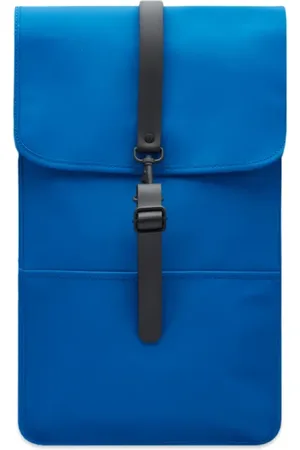 Rains Tassen, Dames, Blauw, ONE Size, Polyester, Modern Waves Rugzak