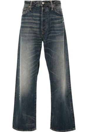 Ralph Lauren Jeans, Heren, Blauw, W31 L34, Katoen, Straight Jeans