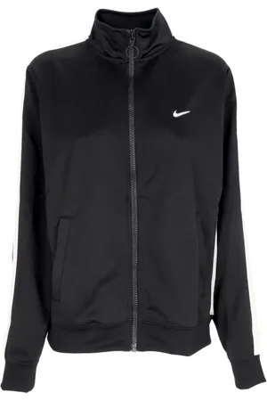 Nike Jassen, Dames, Zwart, L, Polyester, Poly-knit Swoosh Trainingsjack