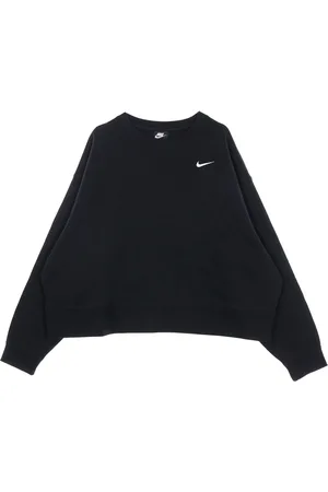 Nike Sweatshirts & Hoodies, Dames, Zwart, L, Katoen, Sportswear Crew Neck Sweatshirt