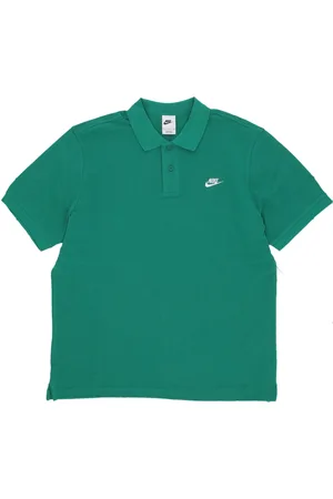 Nike Tops, Heren, Groen, L, Katoen, Essential Pique Polo Shirt