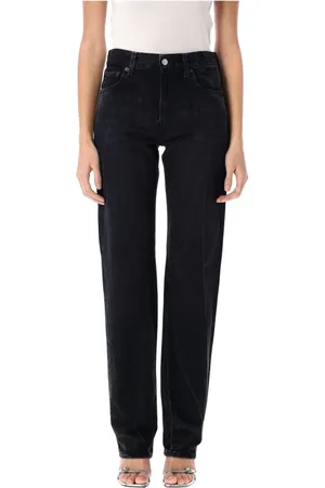haikure Jeans, Dames, Zwart, W28, Denim, Cleo Bassano Denim Pant