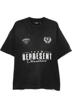 Represent Tops, Heren, Zwart, XS, Katoen, World Championship T-Shirt