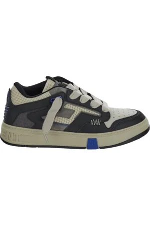 Represent Schoenen, Heren, Veelkleurig, 41 EU, Leer, Lace-Up Sneaker