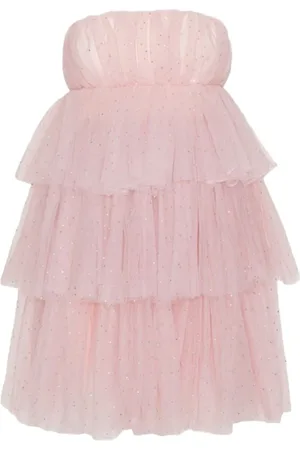 ROTATE Kleedjes, Dames, Roze, S, Tule, Partyjurk