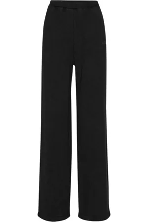 ROTATE Broeken, Dames, Zwart, L, Katoen, Cozy Washed Trainingsbroeken