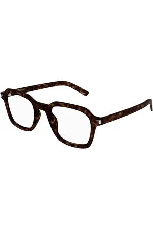 Saint Laurent Accessoires, unisex, Bruin, ONE Size, Vierkante zonnebril