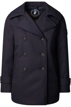 save the duck Jassen, Dames, Blauw, S, Polyester, Sofia Peakot Jacket