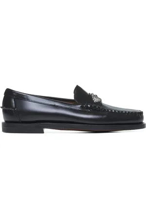 SEBAGO Schoenen, Dames, Bruin, 36 EU, Leer, Klassieke Dan Rhombus Loafers