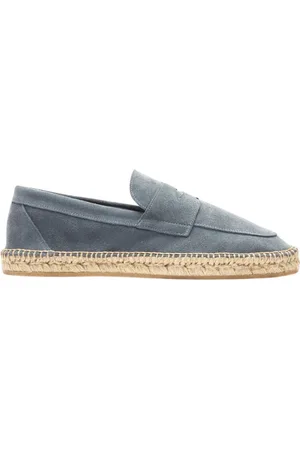 Scarosso Schoenen, Heren, Grijs, 47 EU, Suède, Diego Grijze Suède Espadrilles