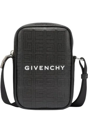 Givenchy Tassen, Heren, Zwart, ONE Size, 4G Coated Canvas Cross Bag