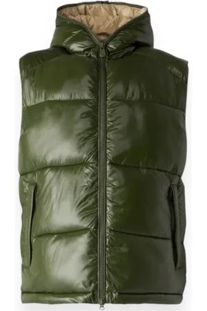save the duck Jassen, Heren, Groen, M, Nylon, Quilted Dexter Gilet